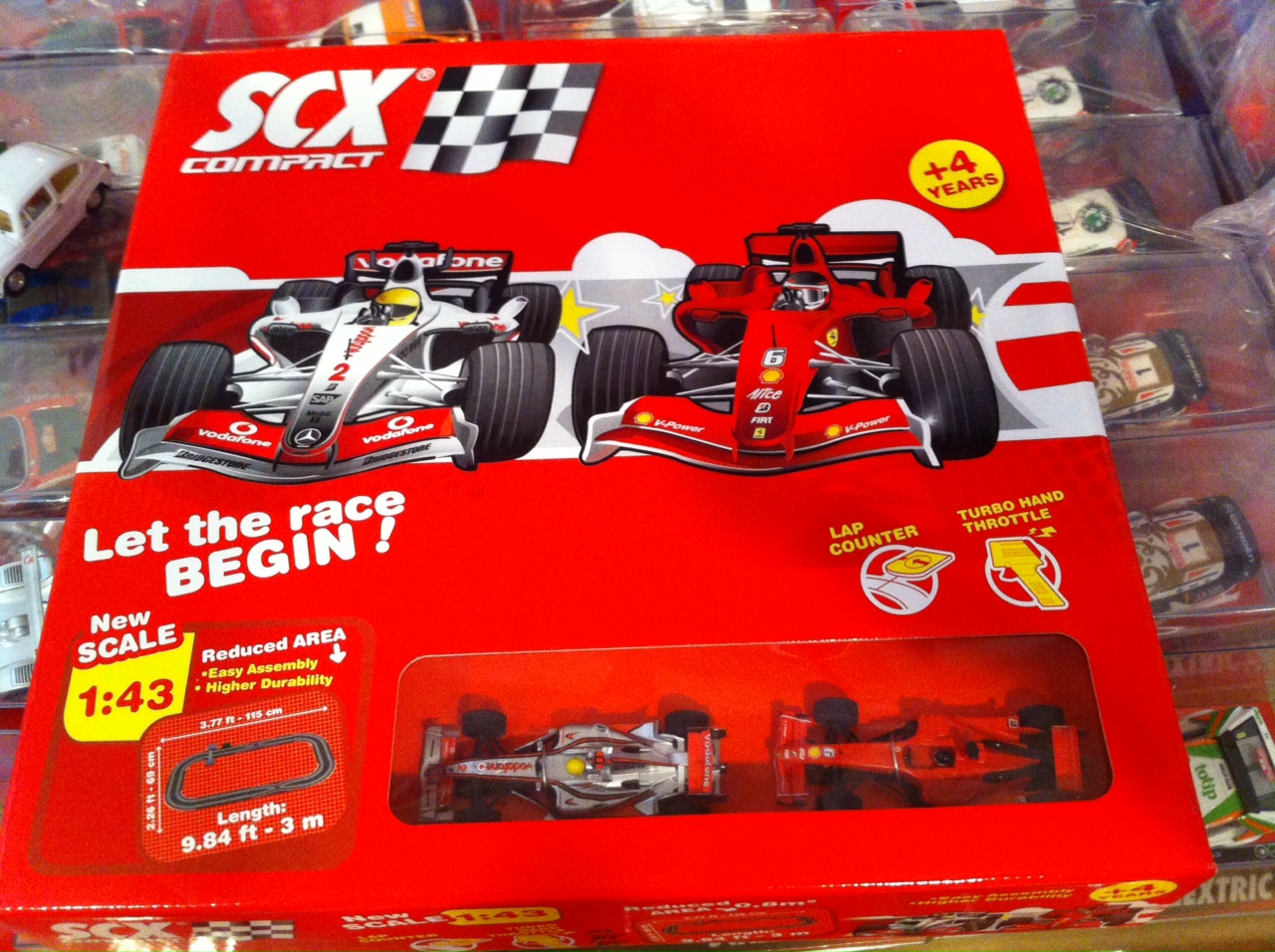 scalextric compact 31160 f1 circuito